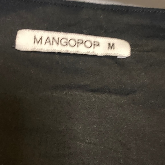 Mango Elegant Black Long Sleeve Bodysuit - Picture 2 of 6